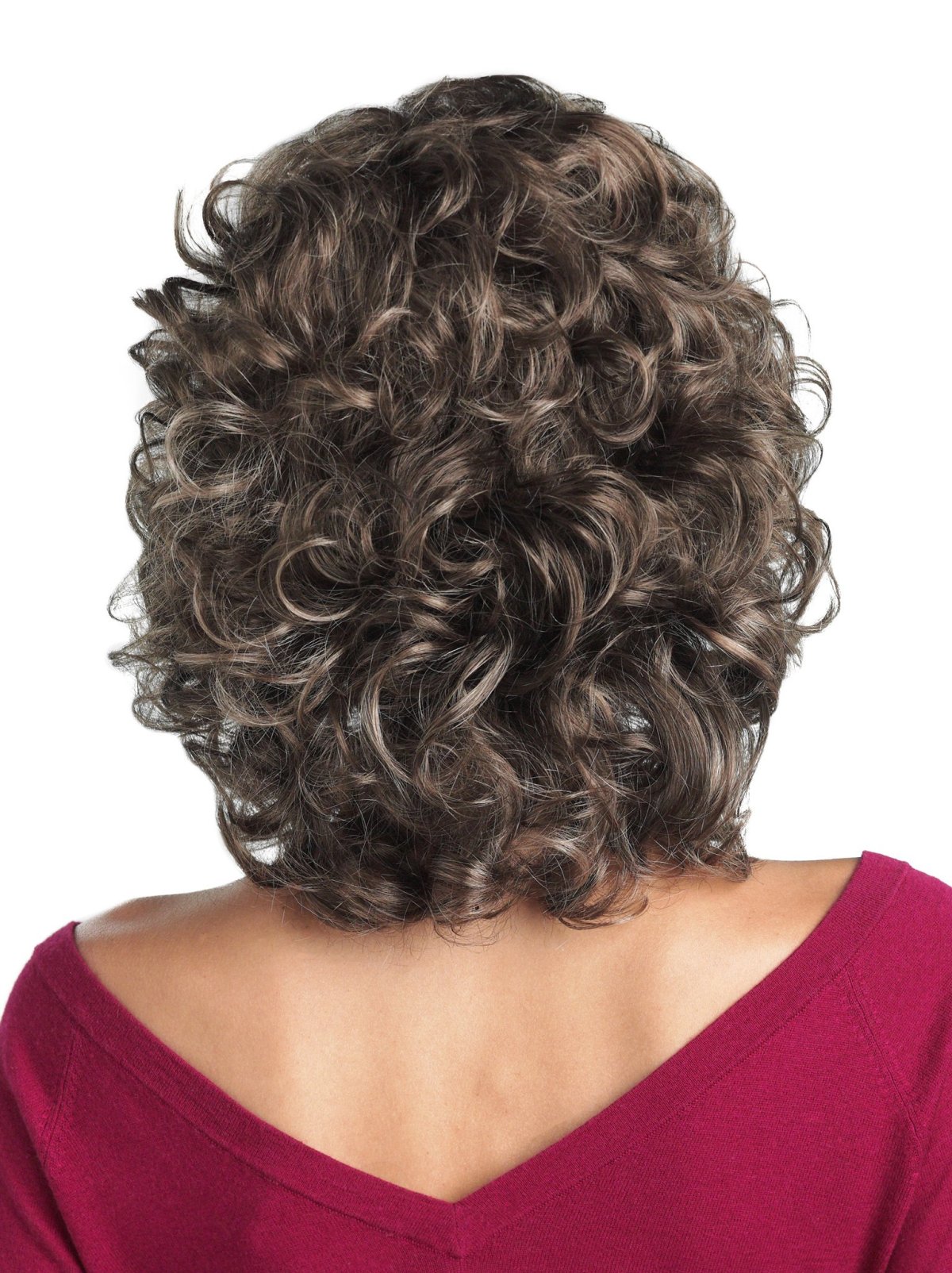 Стрижка каскад с хим завивкой