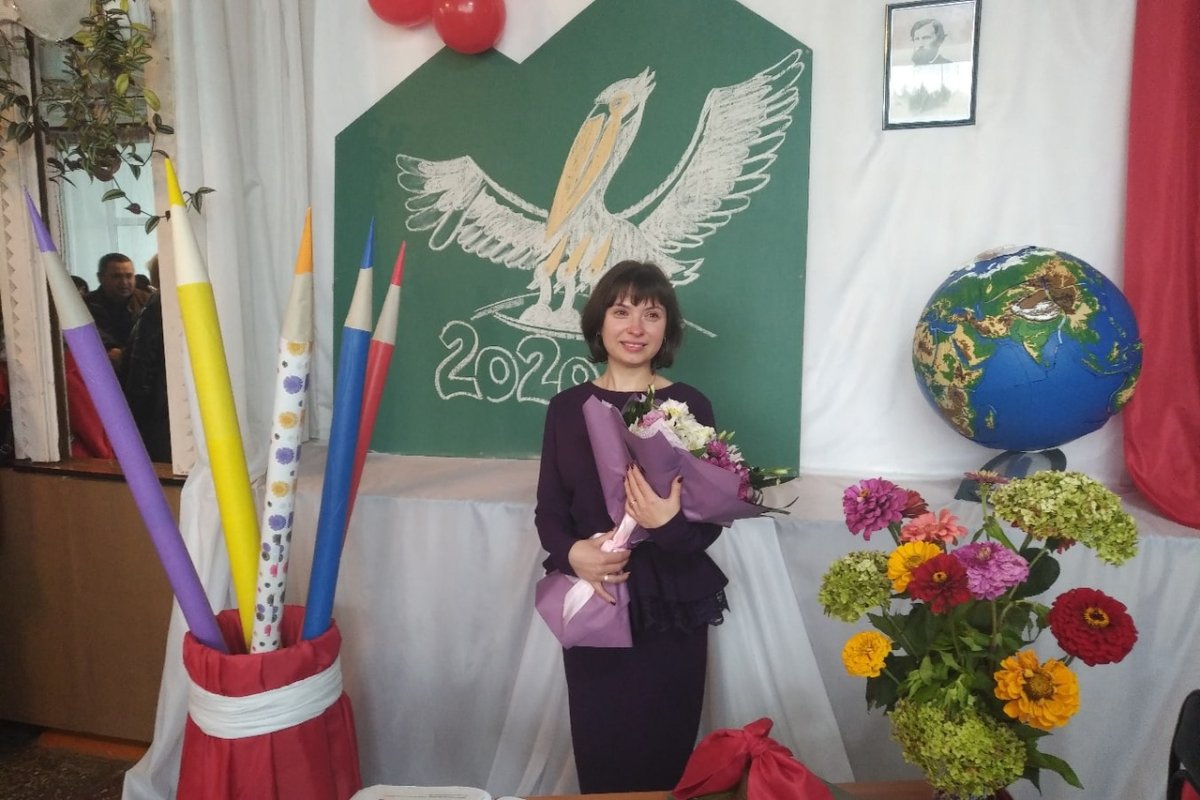 Украшение сцены на педагог года