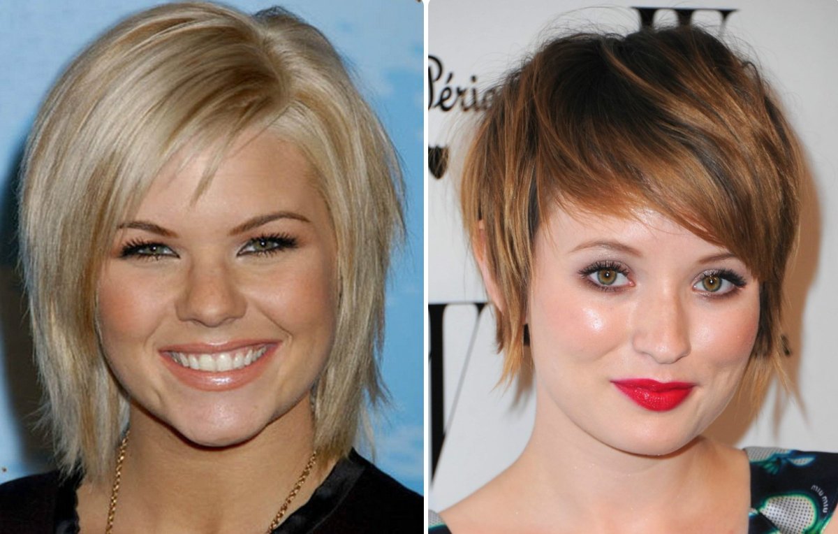 Стрижки для круглого лица