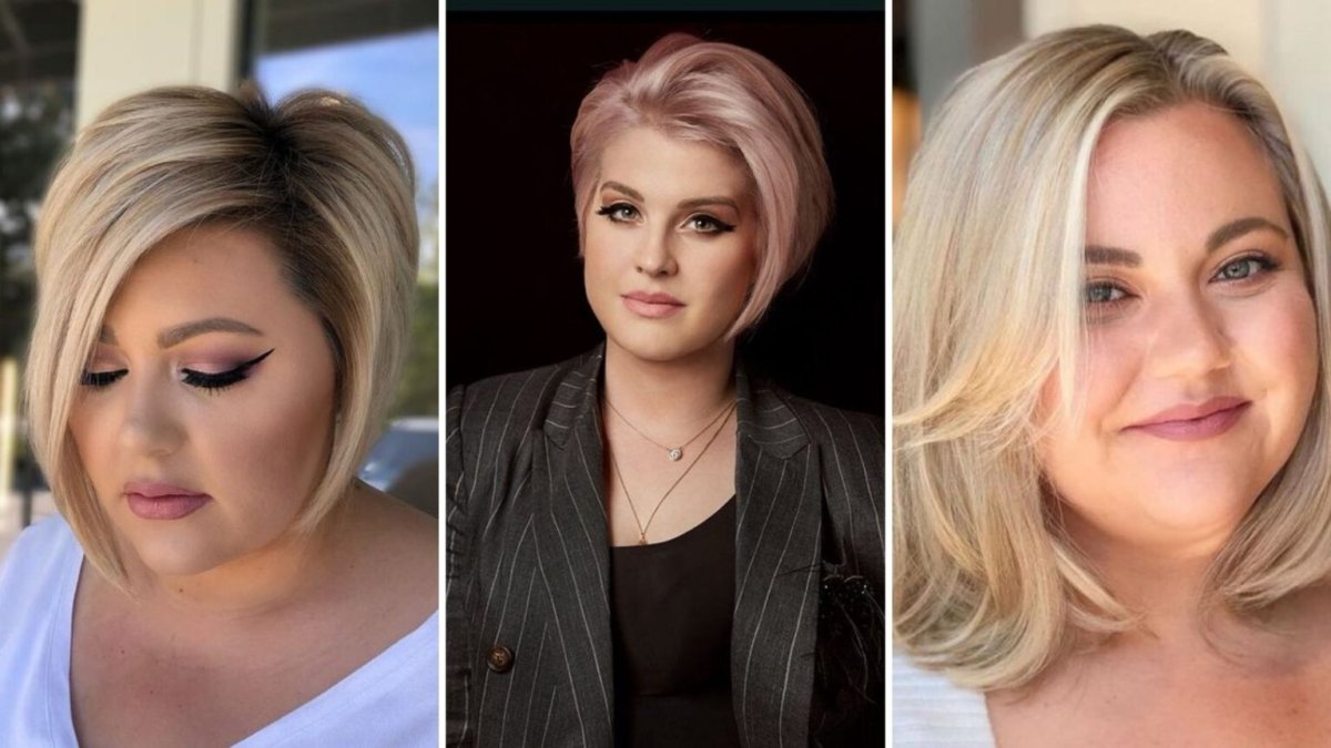 Макияж для полных девушек с круглым лицом