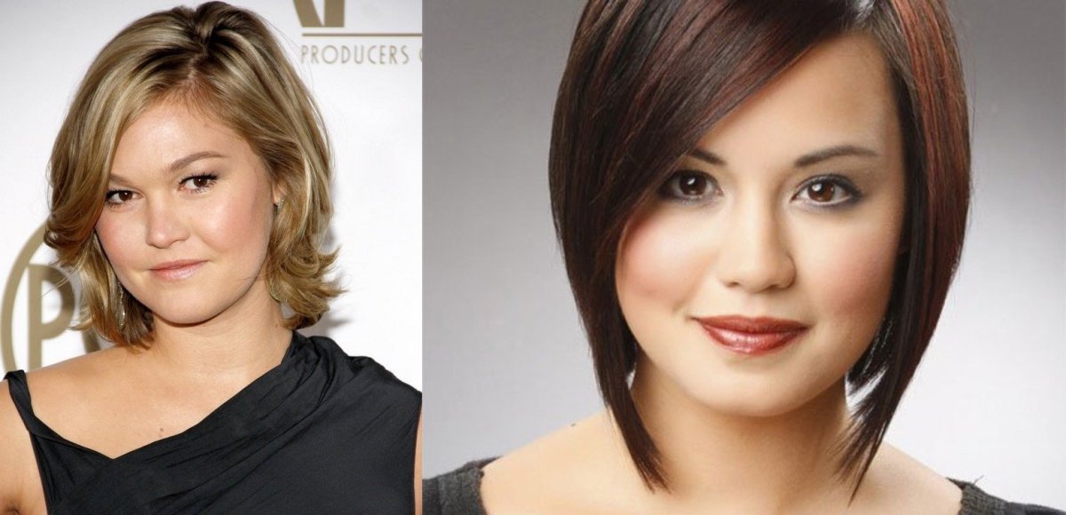 Стрижки для круглолицых