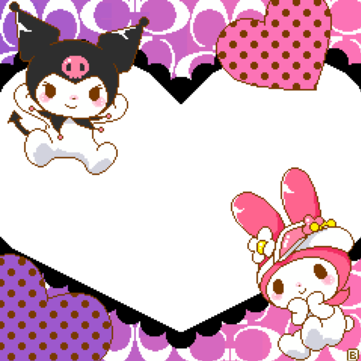 Приглашение на день рождения Kuromi