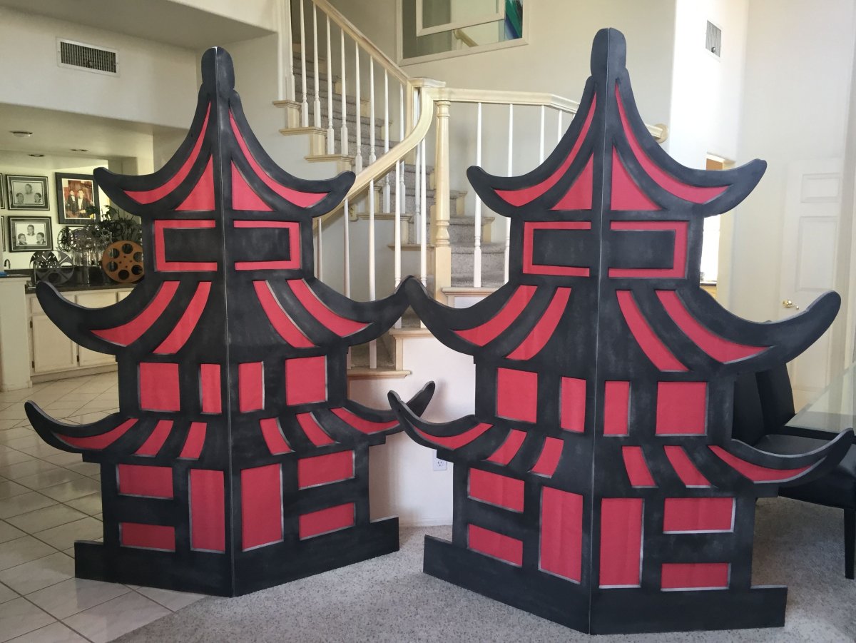 Новогодний декор в китайском стиле