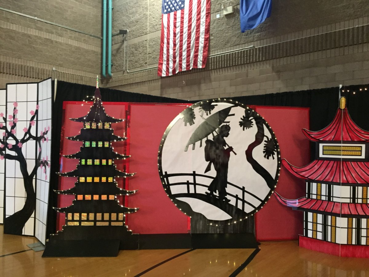 Декорации в китайском стиле