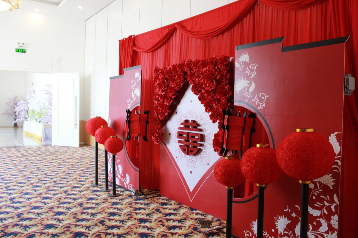 Свадьба в японском стиле украшение зала