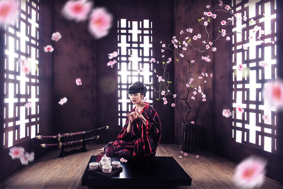 Японские декорации