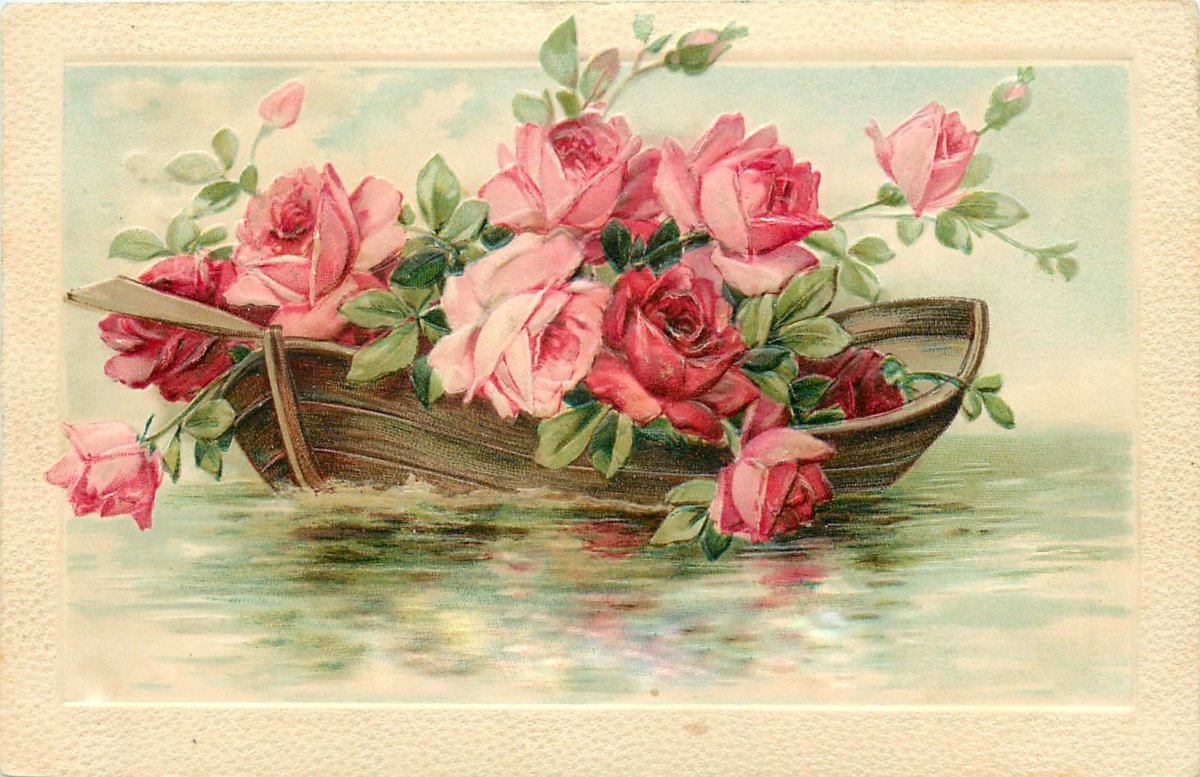 Винтажная открытка