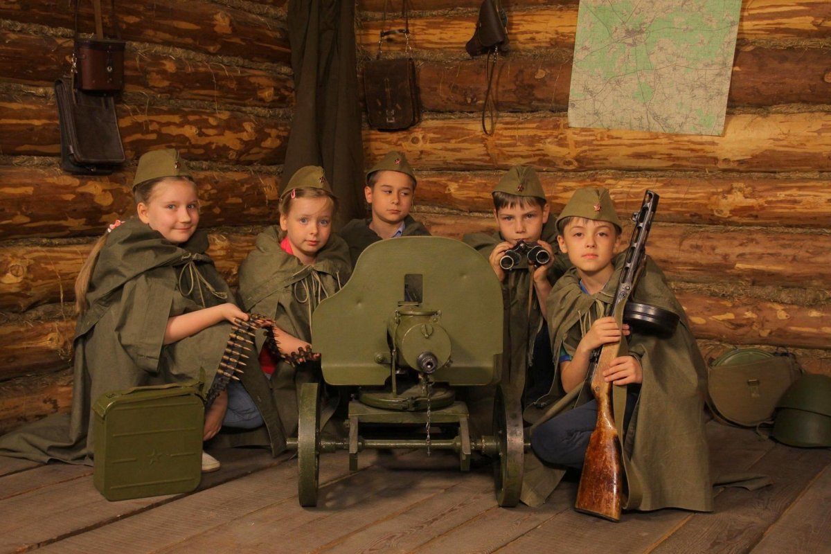 Музей Победы землянка