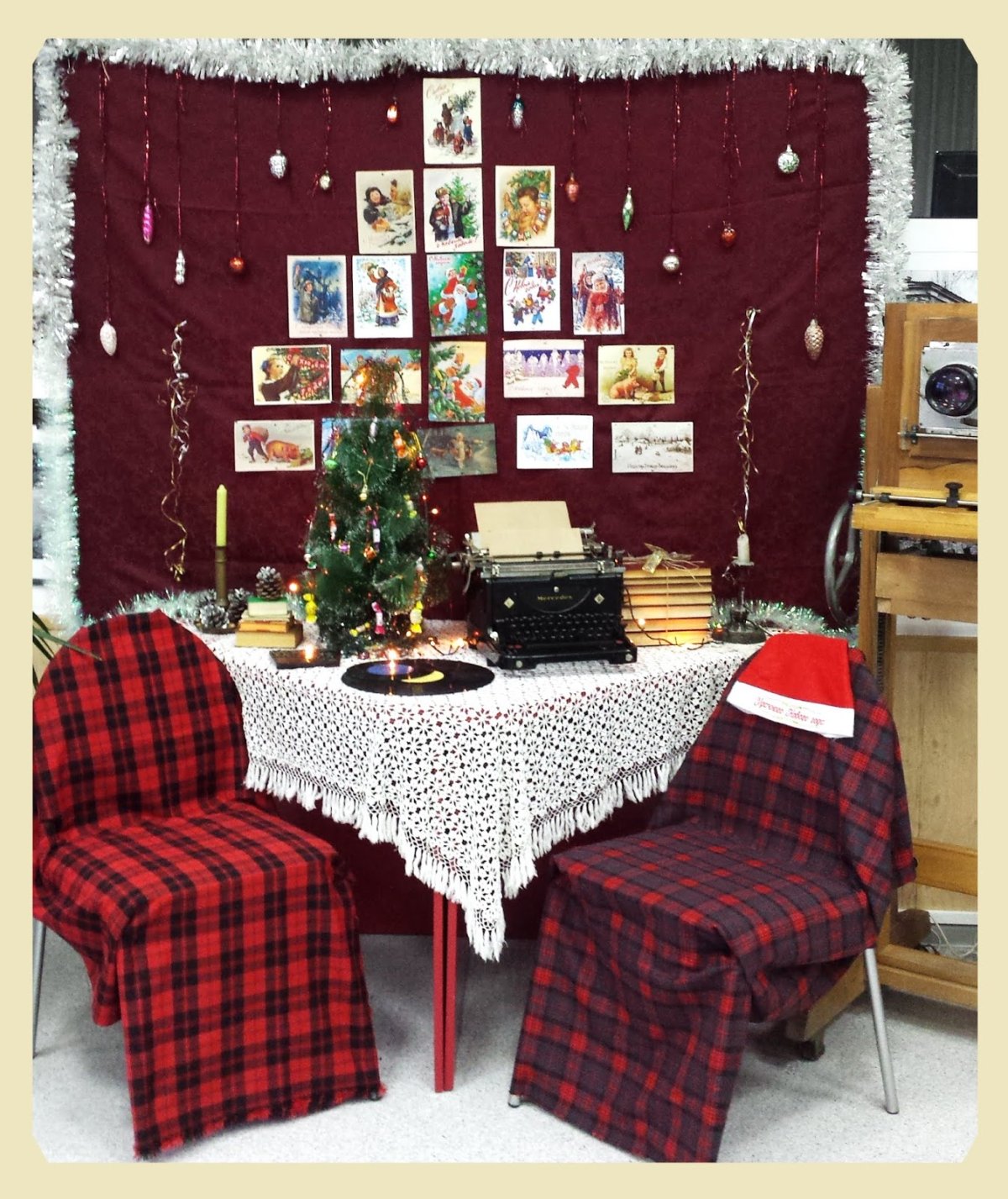 Новогодняя фотозрна в библиотека