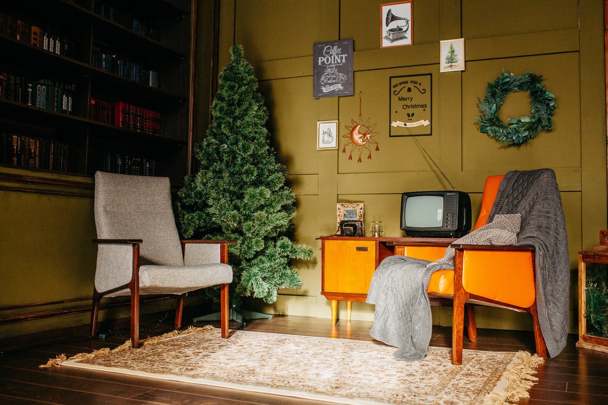 Фотостудия Винтаж новогодний