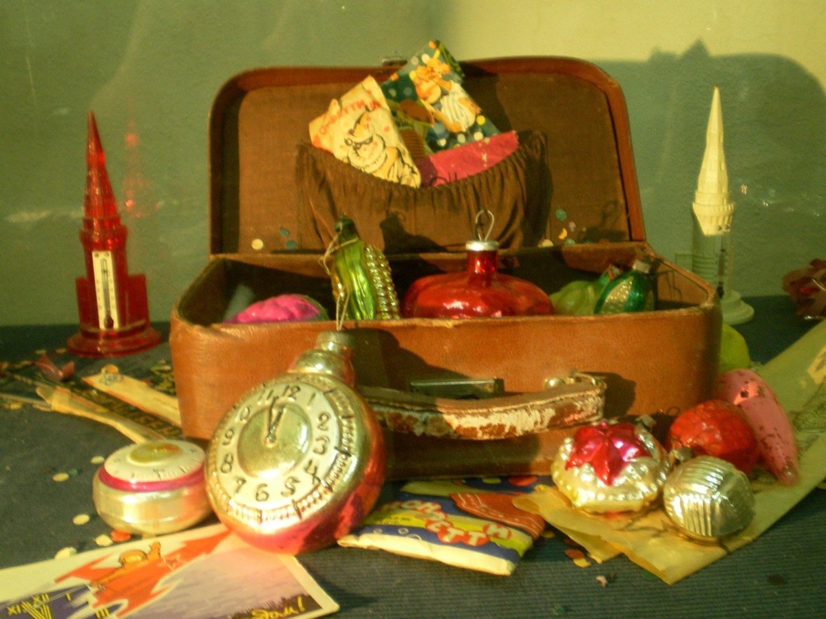 Советские новогодние атрибуты