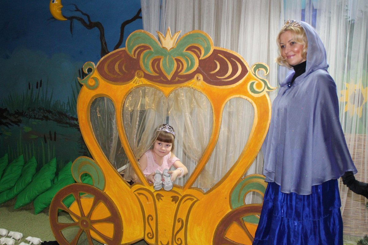 Золушка декорации