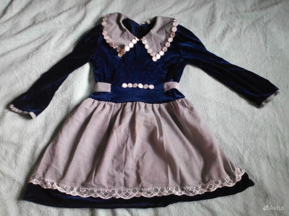 Платья для девочек 80-х годов