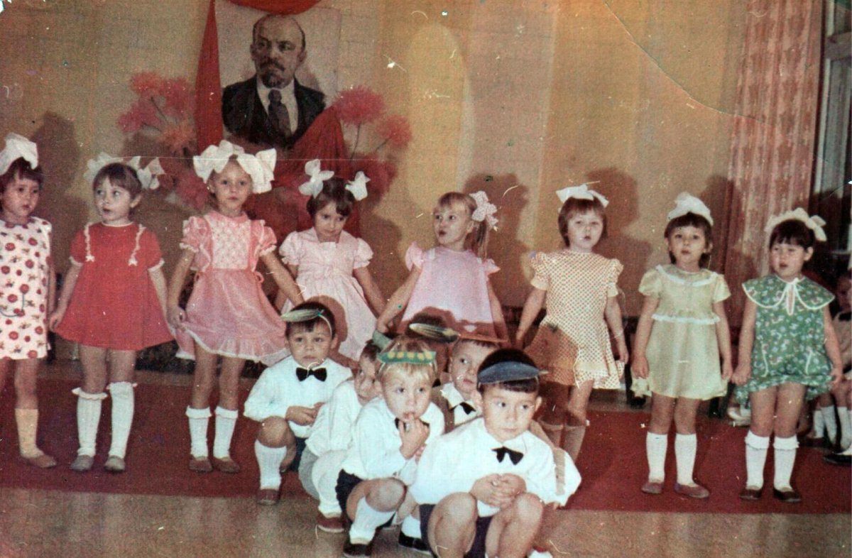 Советское детское платье