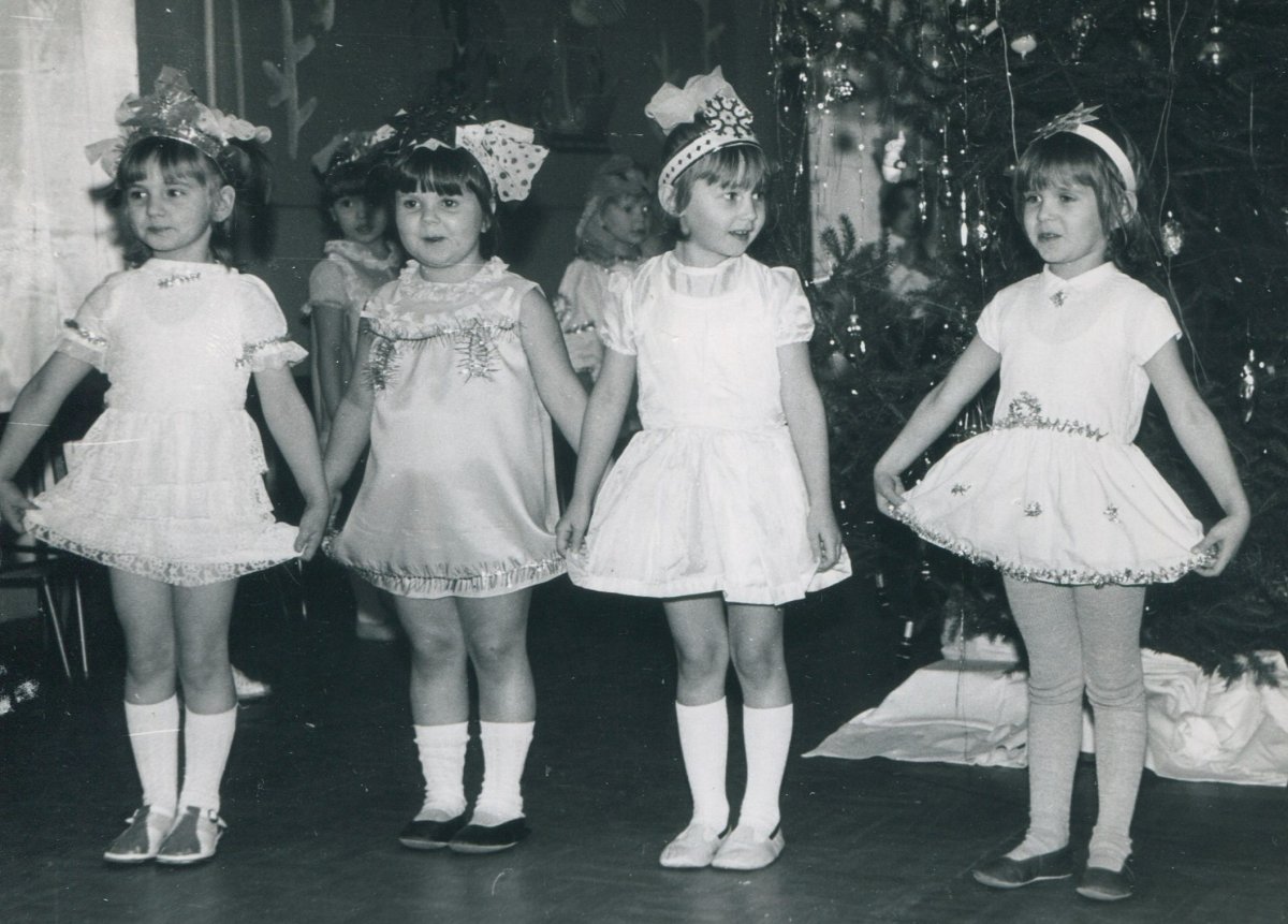 Советский детский утренник