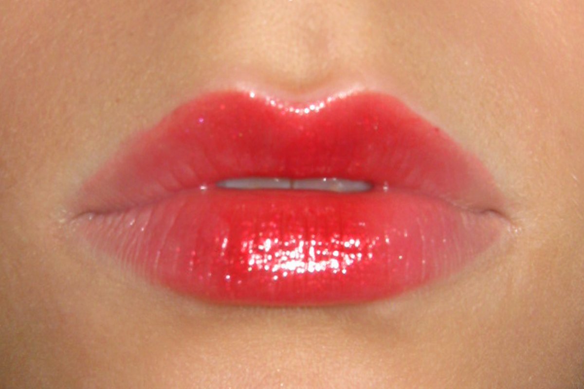 Перманент губ градиент