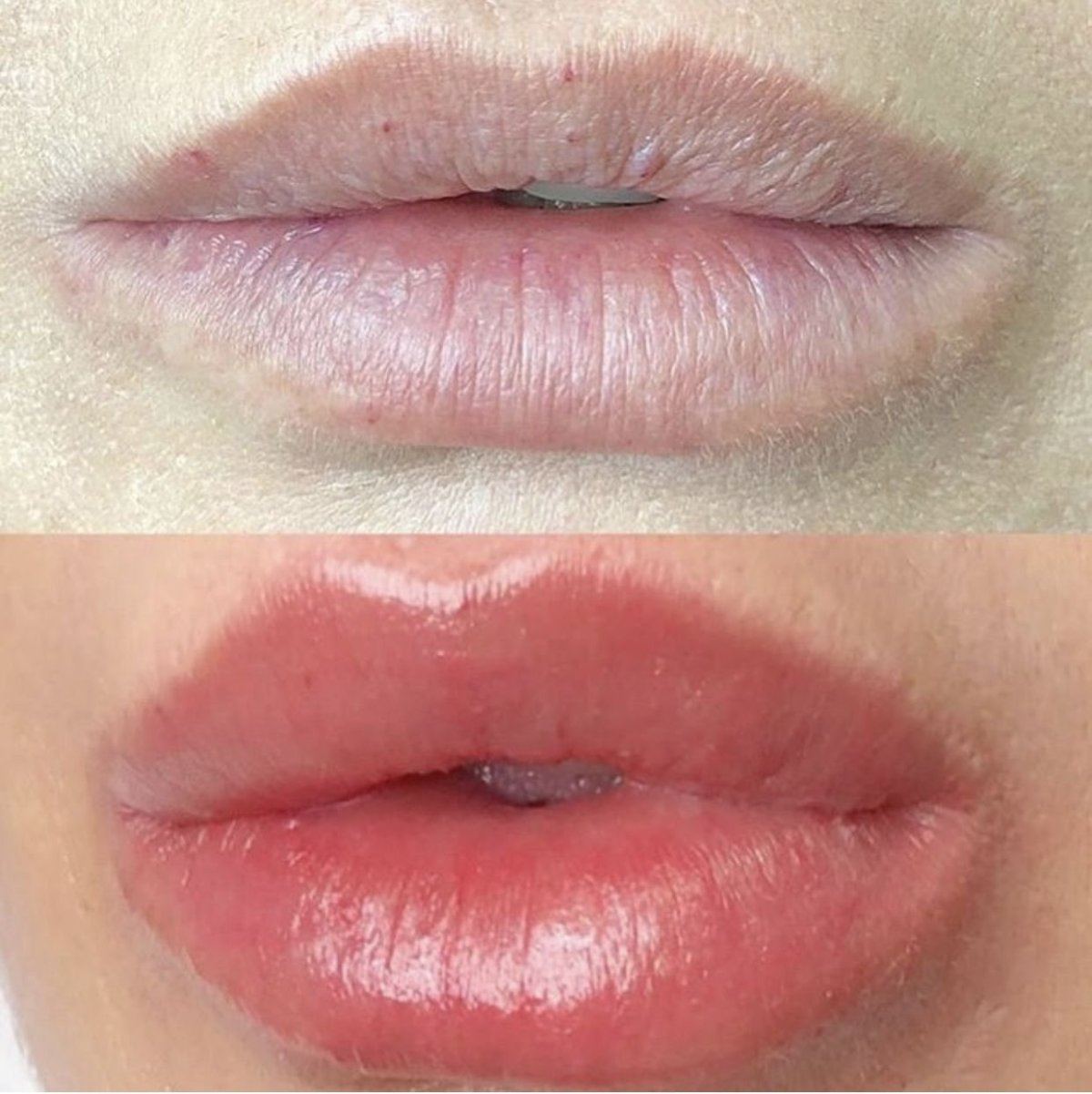 Перманент эффект зацелованных губ