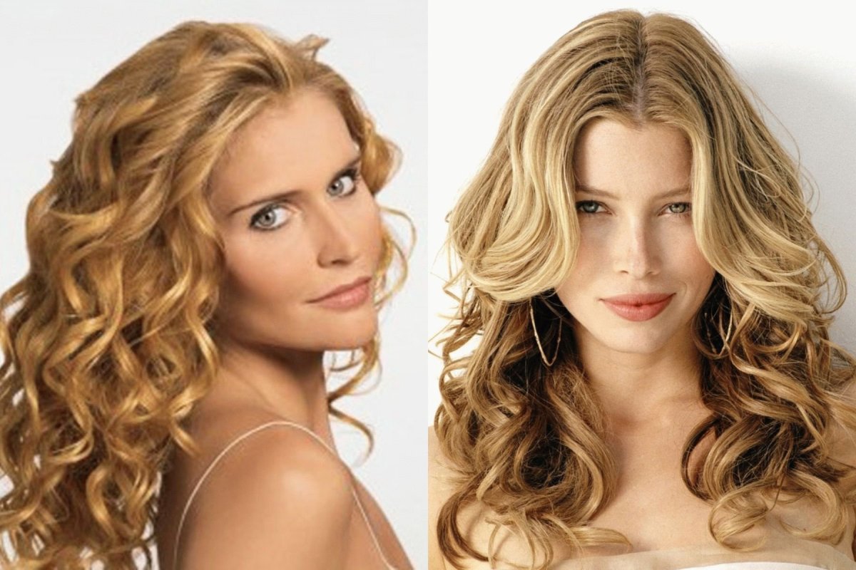 Легкая волна прическа на средние волосы