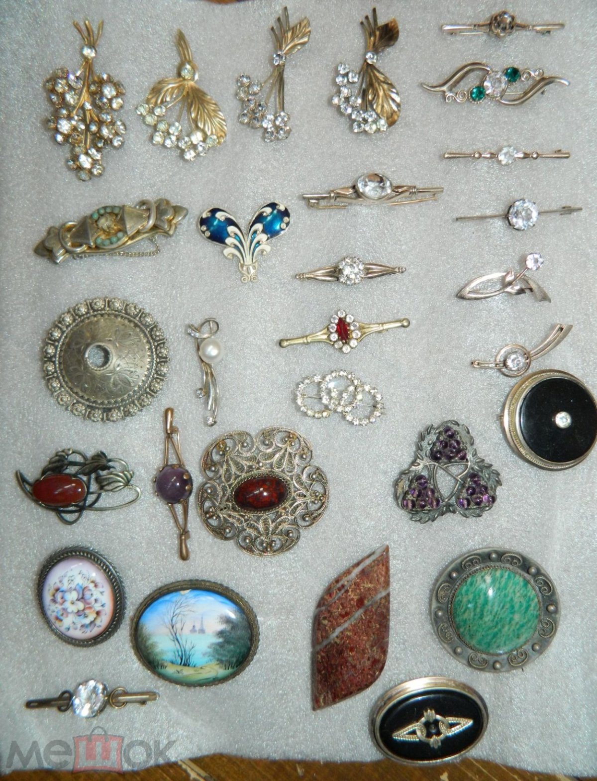 Украшения СССР серебро