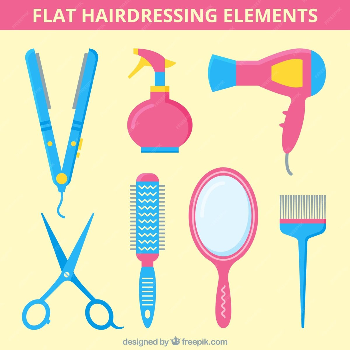 Инструменты для парикмахера для детского сада