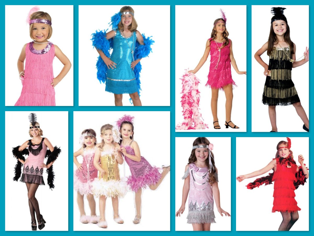 Платье в стиле Гэтсби для девочки