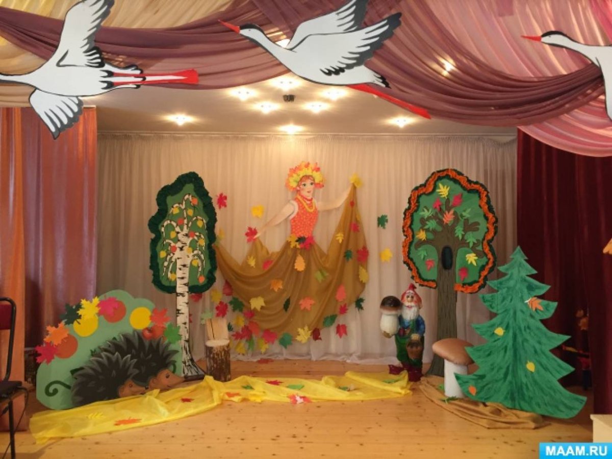 Декорации для утренников в детском саду