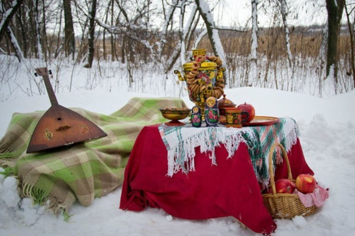 Масленица в народном стиле