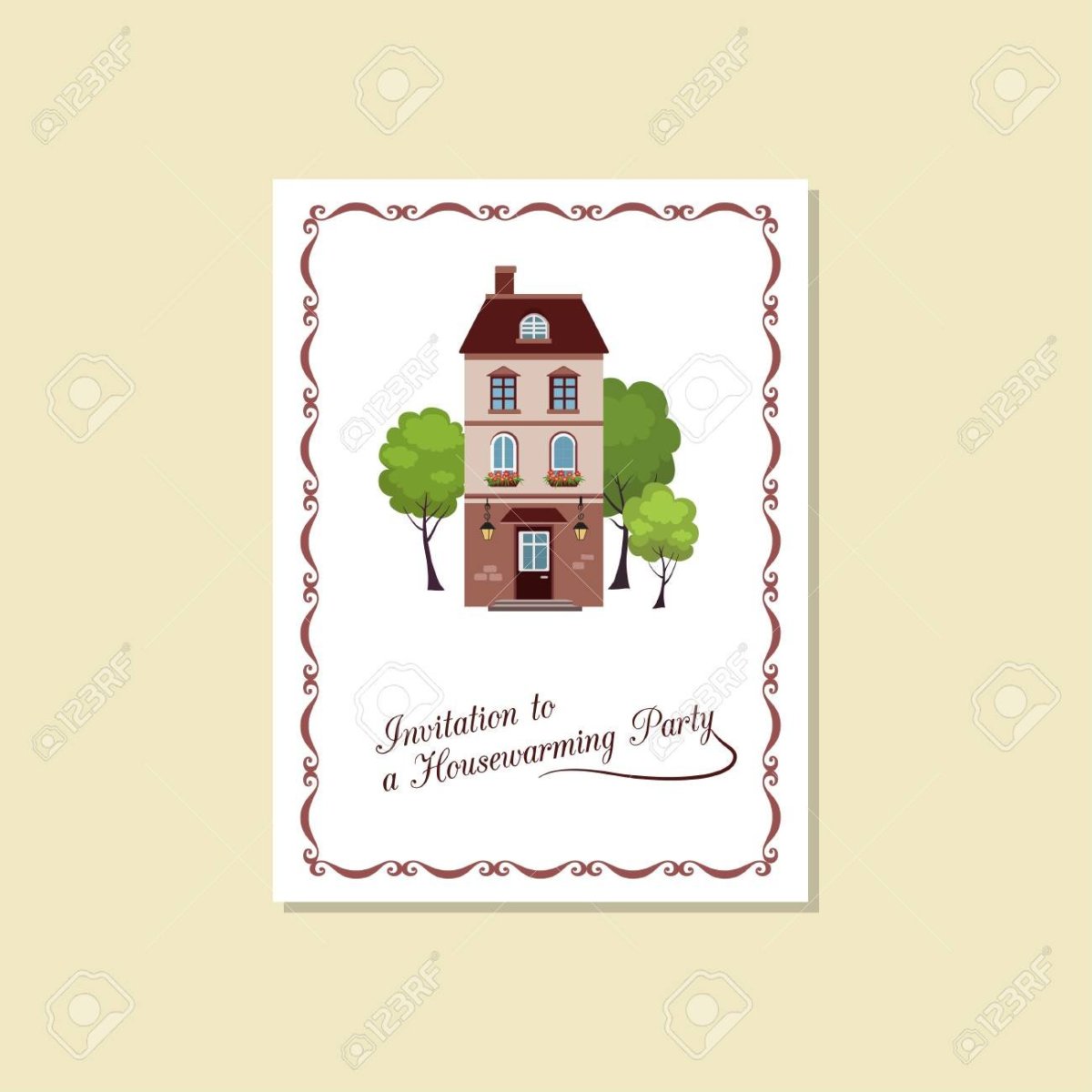 Приглашение на новоселье открытки