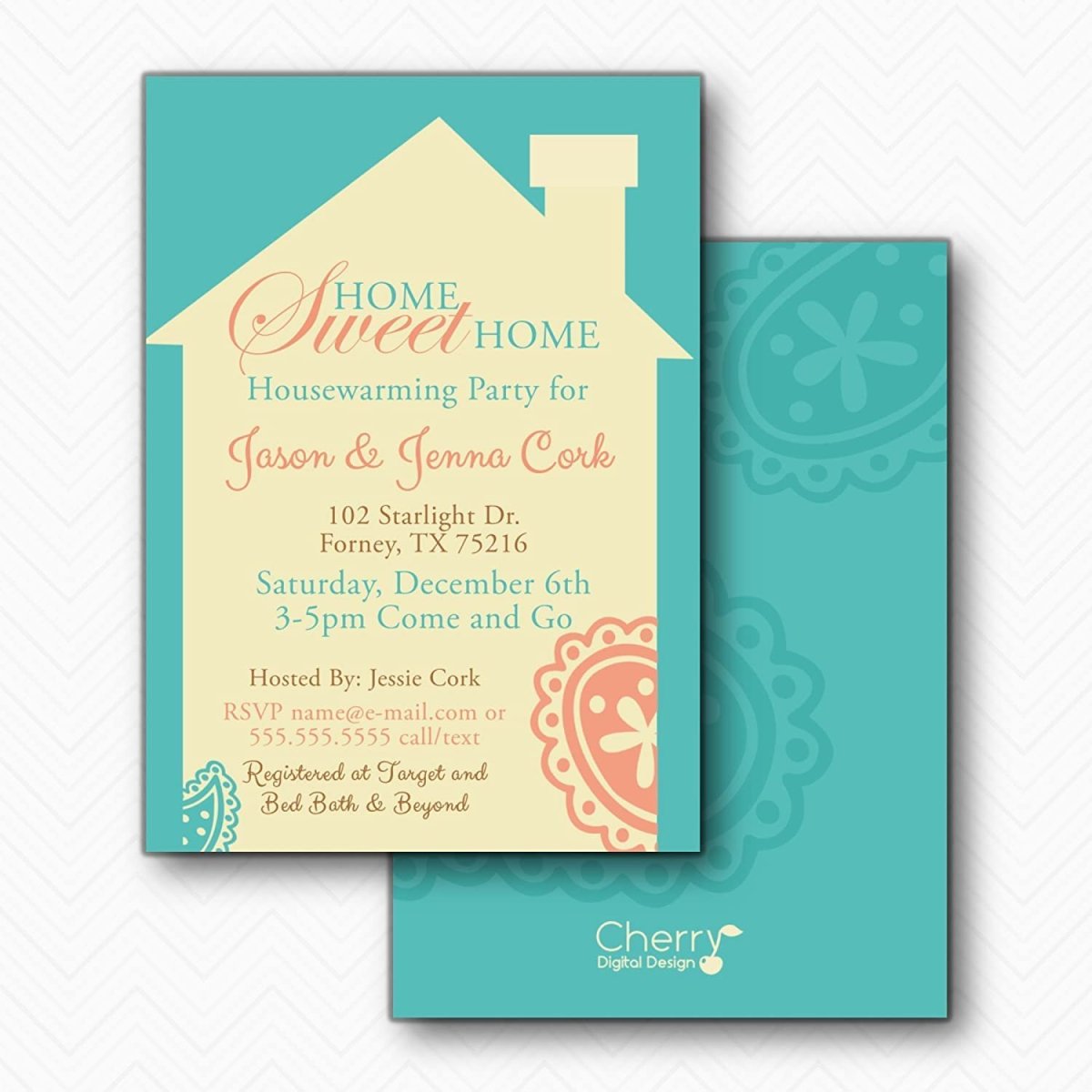 Красивое приглашение на новоселье