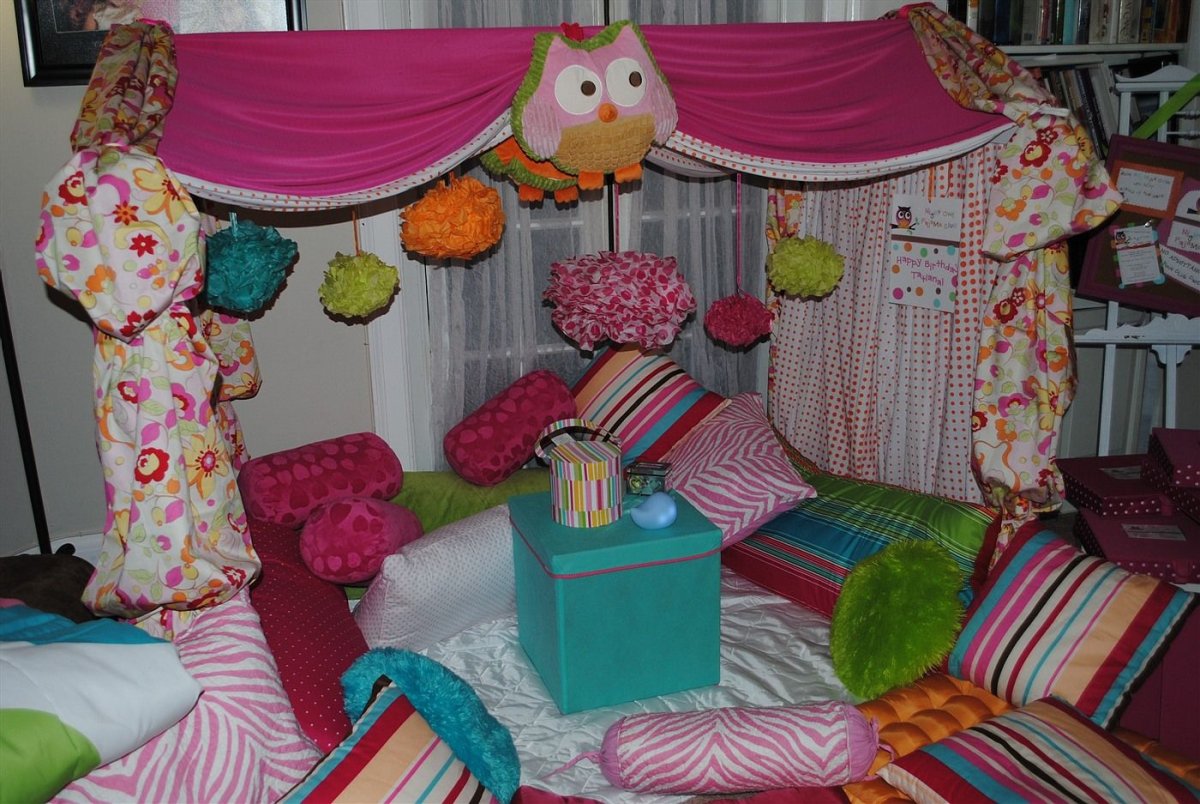 Реквизит для пижамной вечеринки