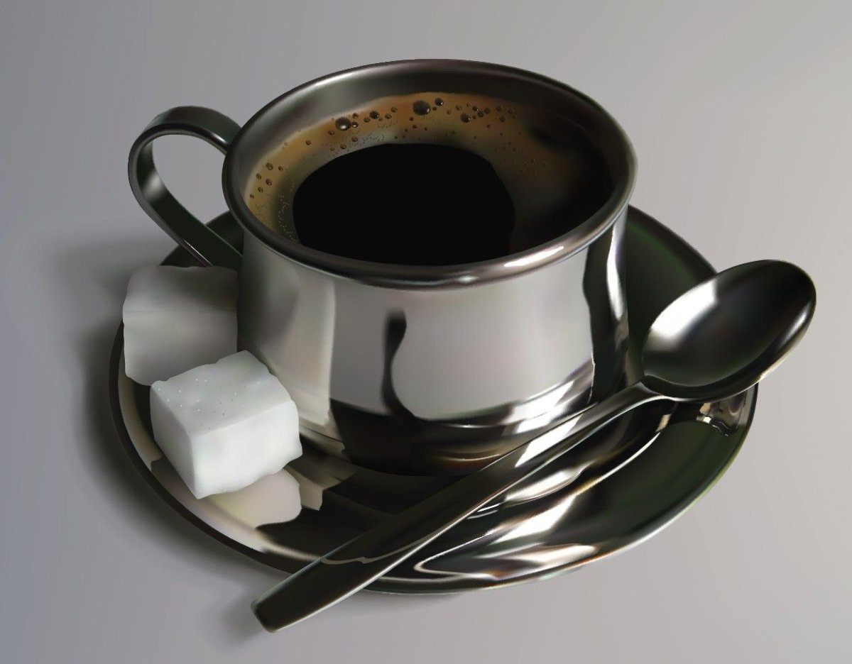 Мужчина с чашкой кофе