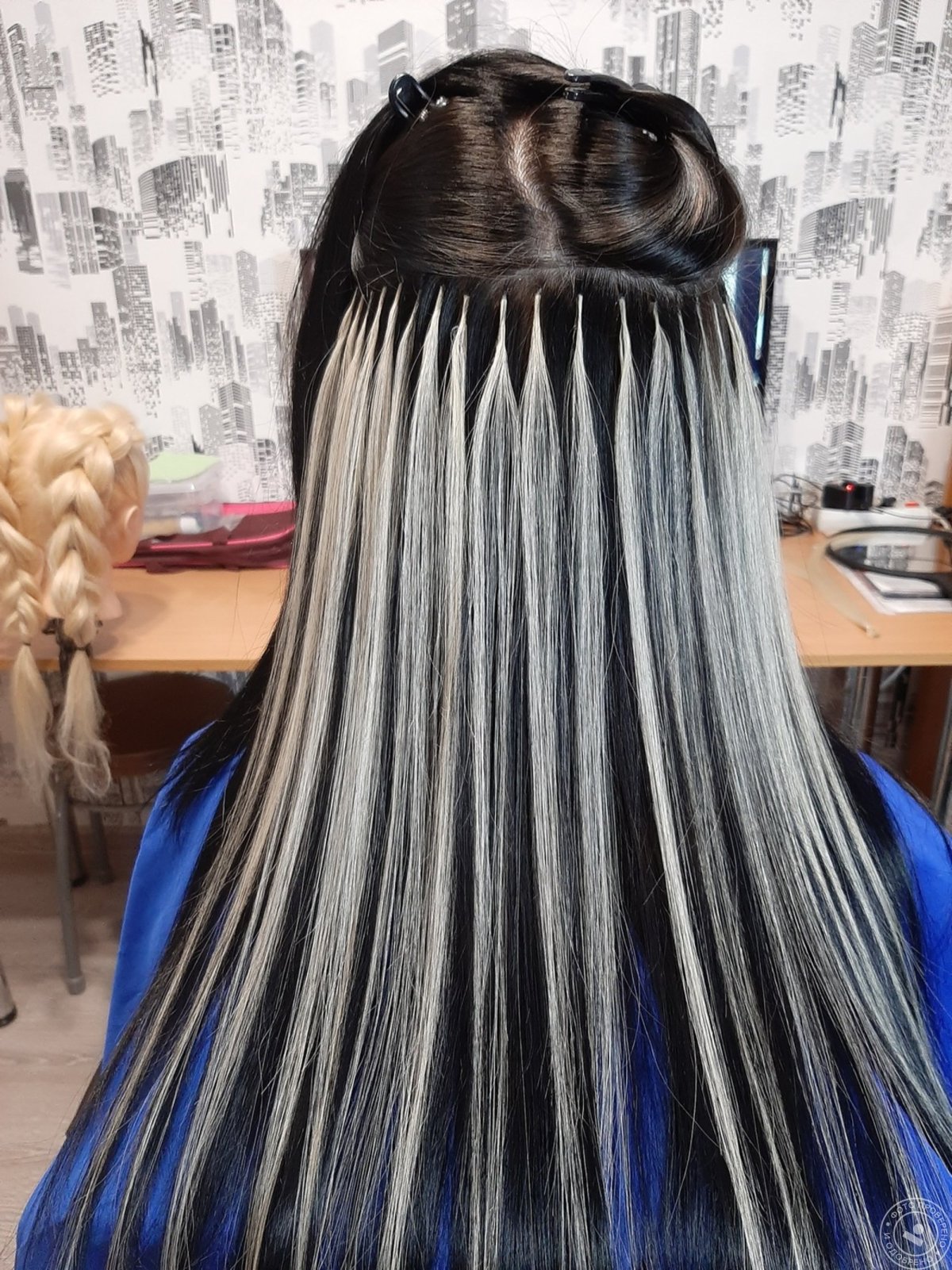 Нарощенные пряди