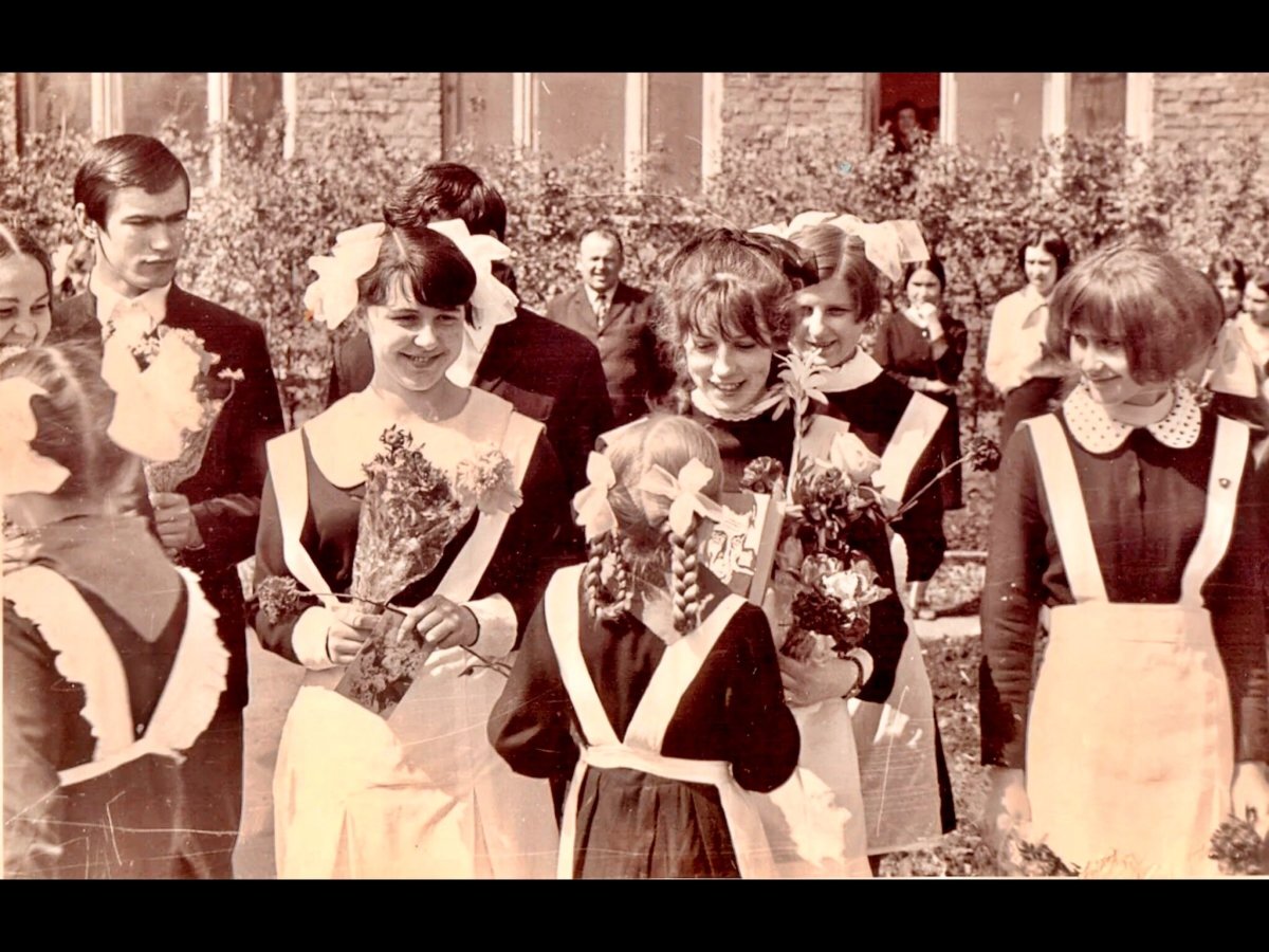 Школа выпускной СССР