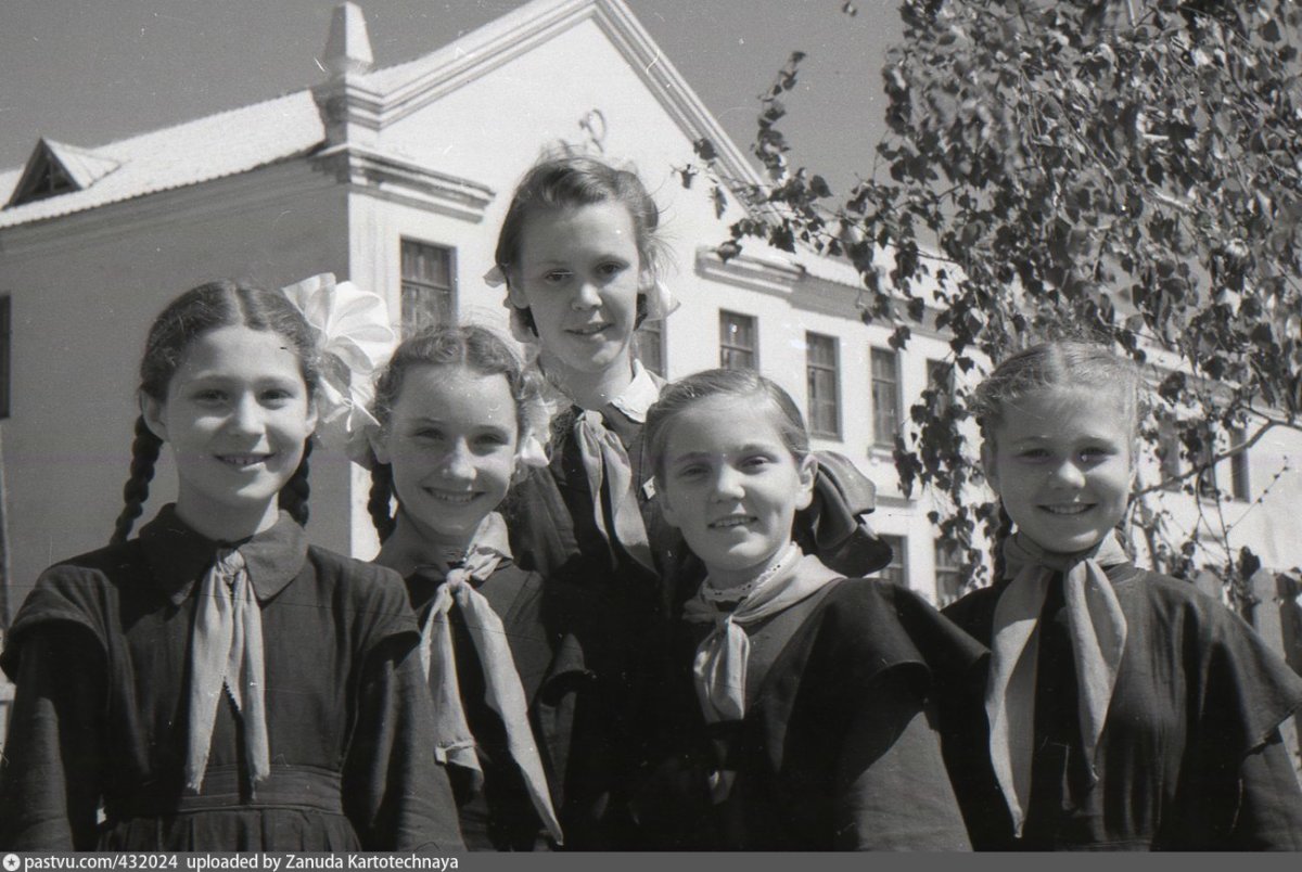 Пионеры в Москве 1960