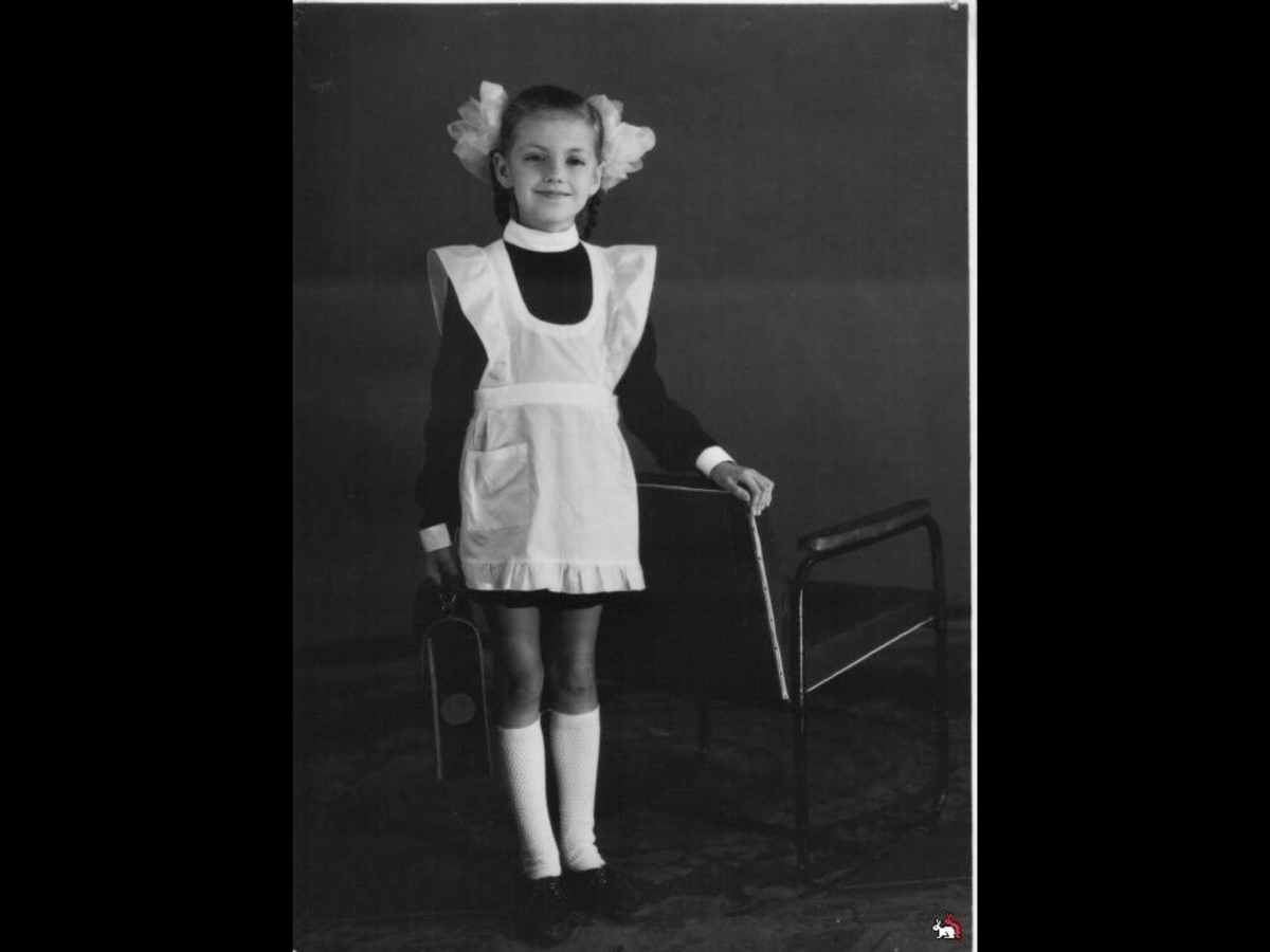 Советские школьницы