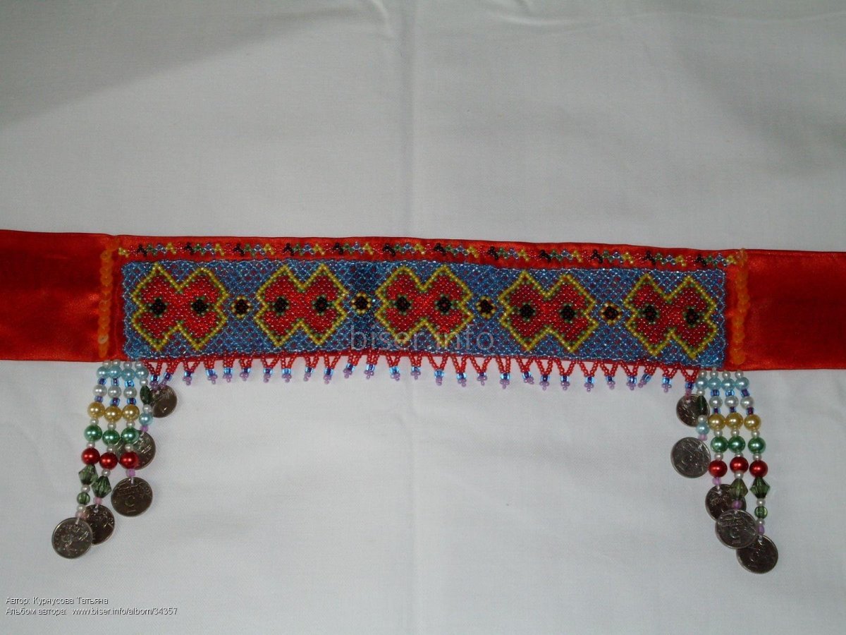 Масмак Чувашский из бисера