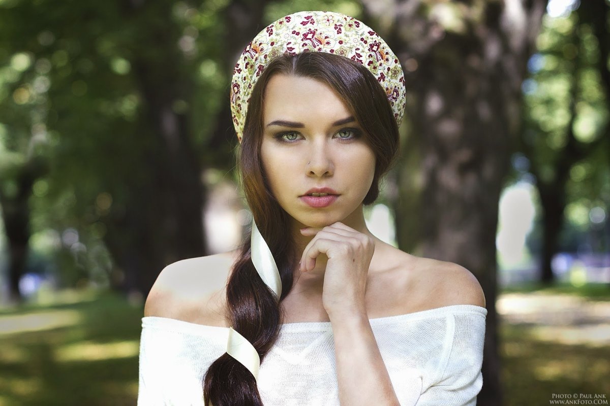 Современный кокошник ободок