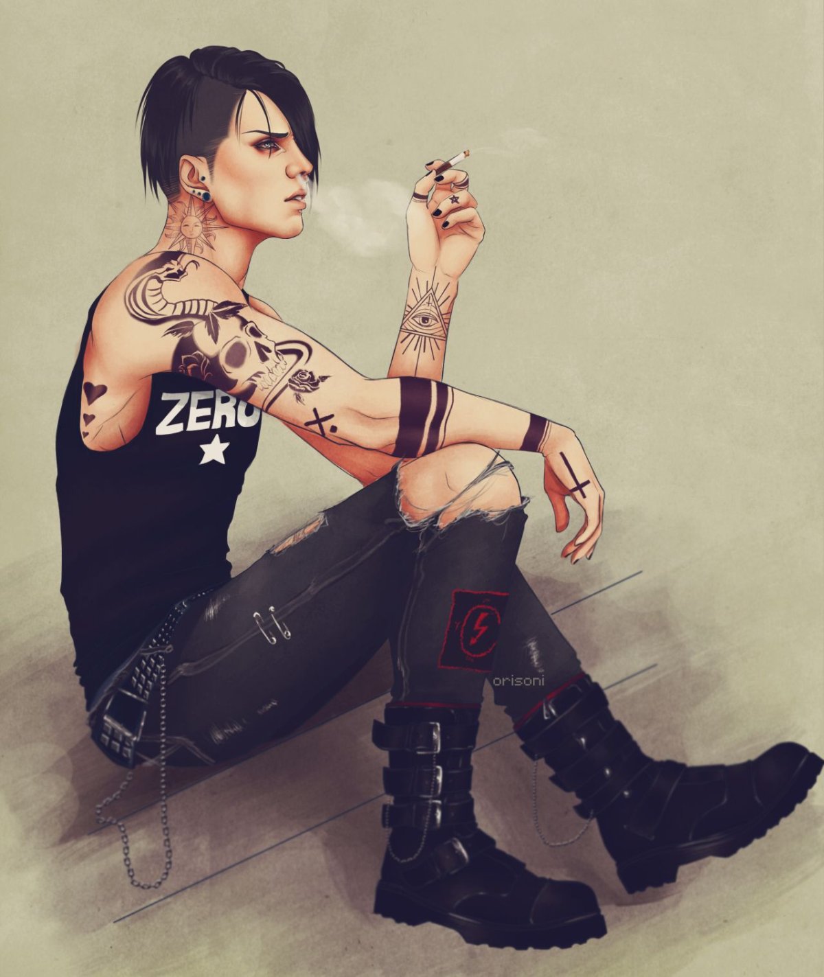 Леви неформал панк