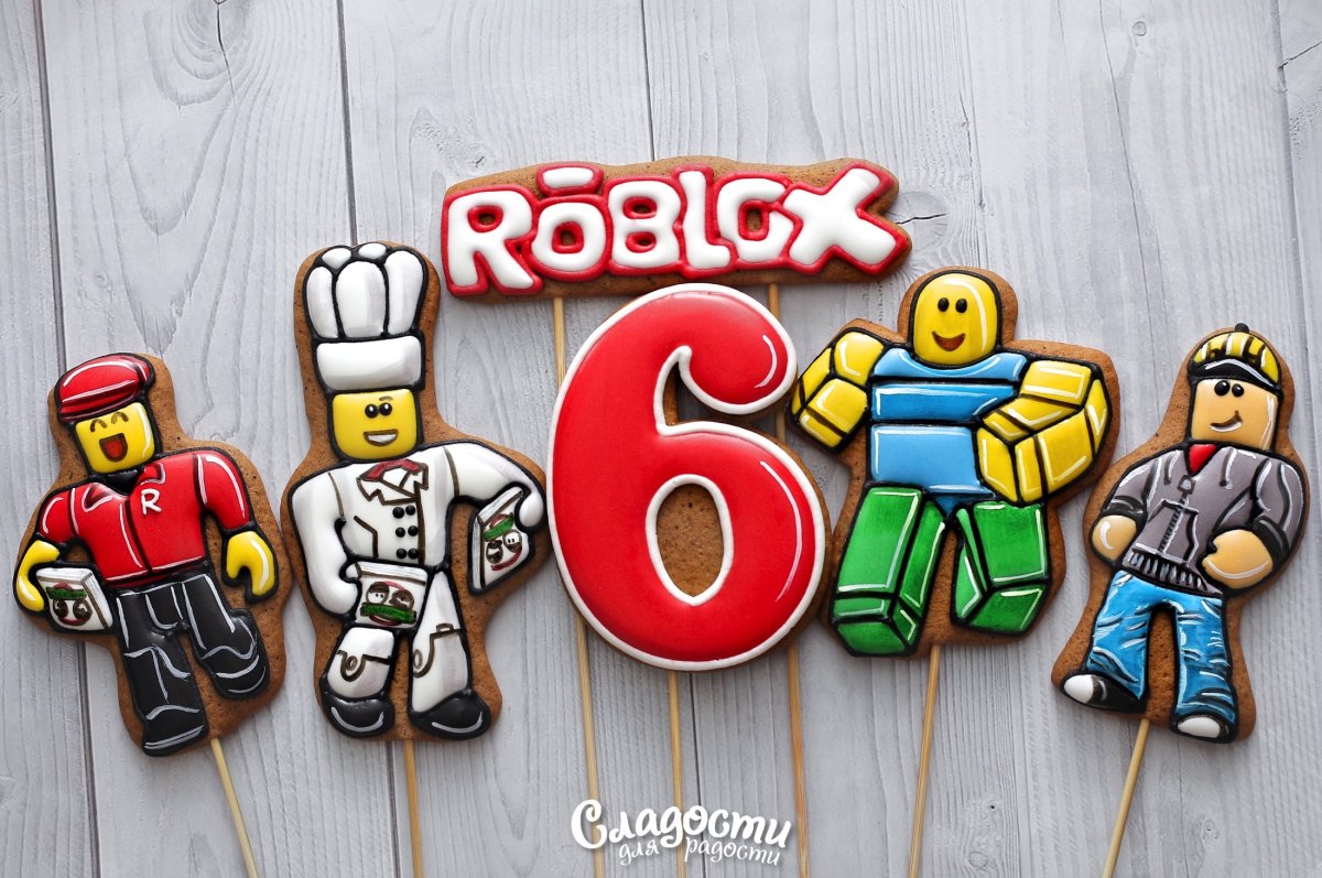 Имбирные пряники РОБЛОКС