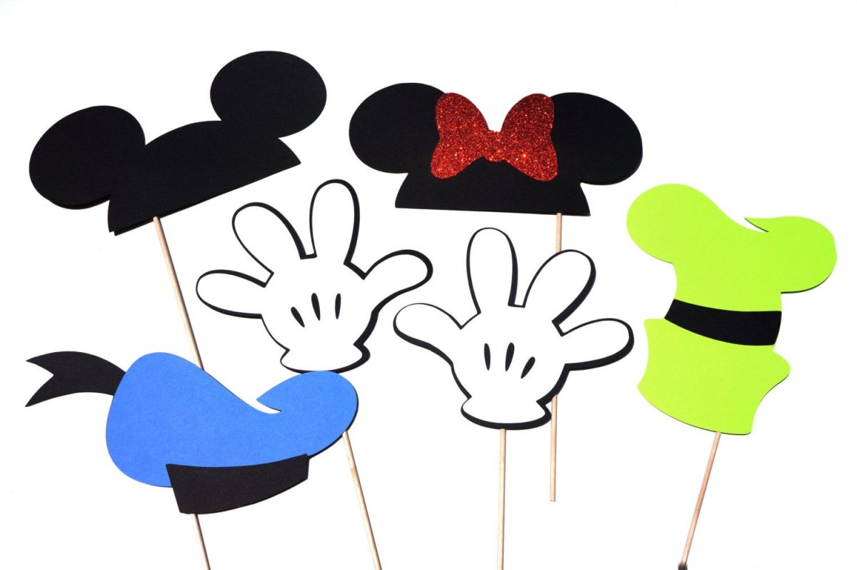 Фотобутафория очки Микки Маус