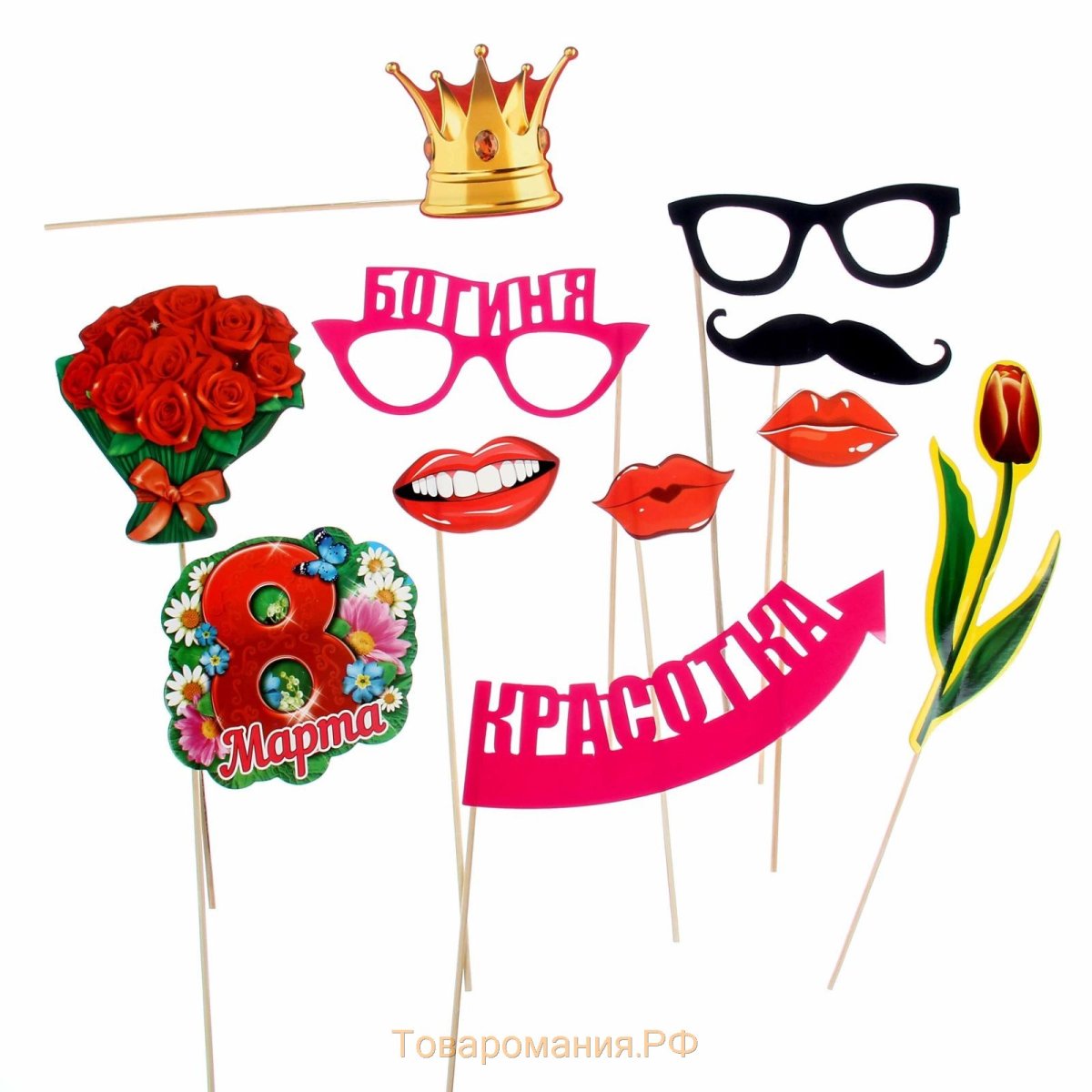 Таблички на палочке для фотосессии