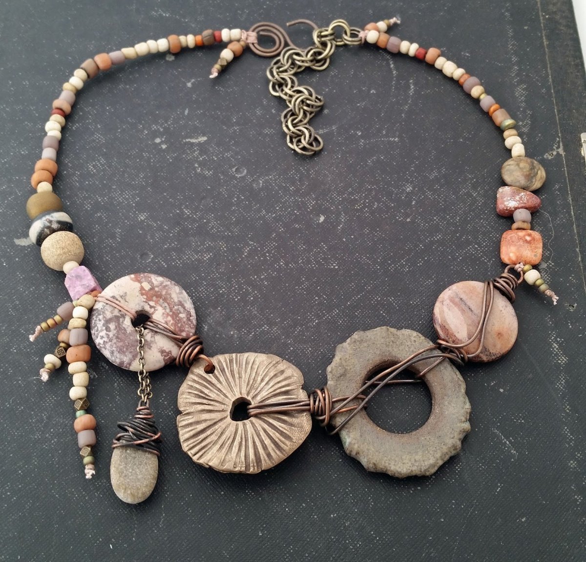 Украшения из глины