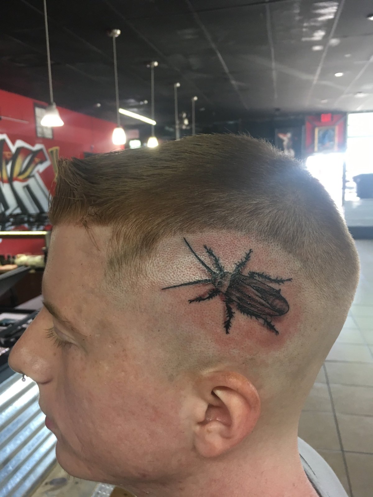 Мужская стрижка паутина