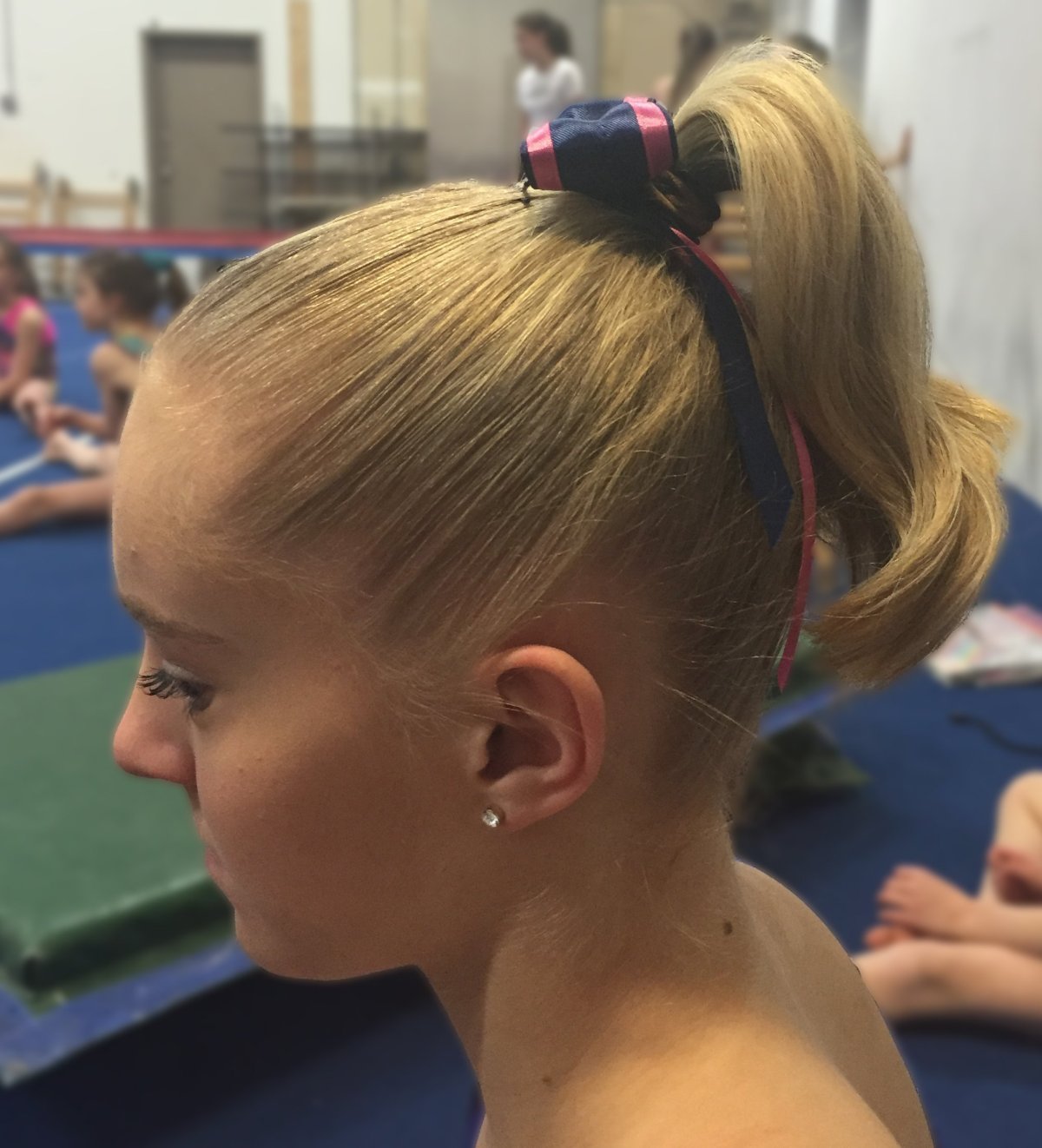 Прически гимнасток