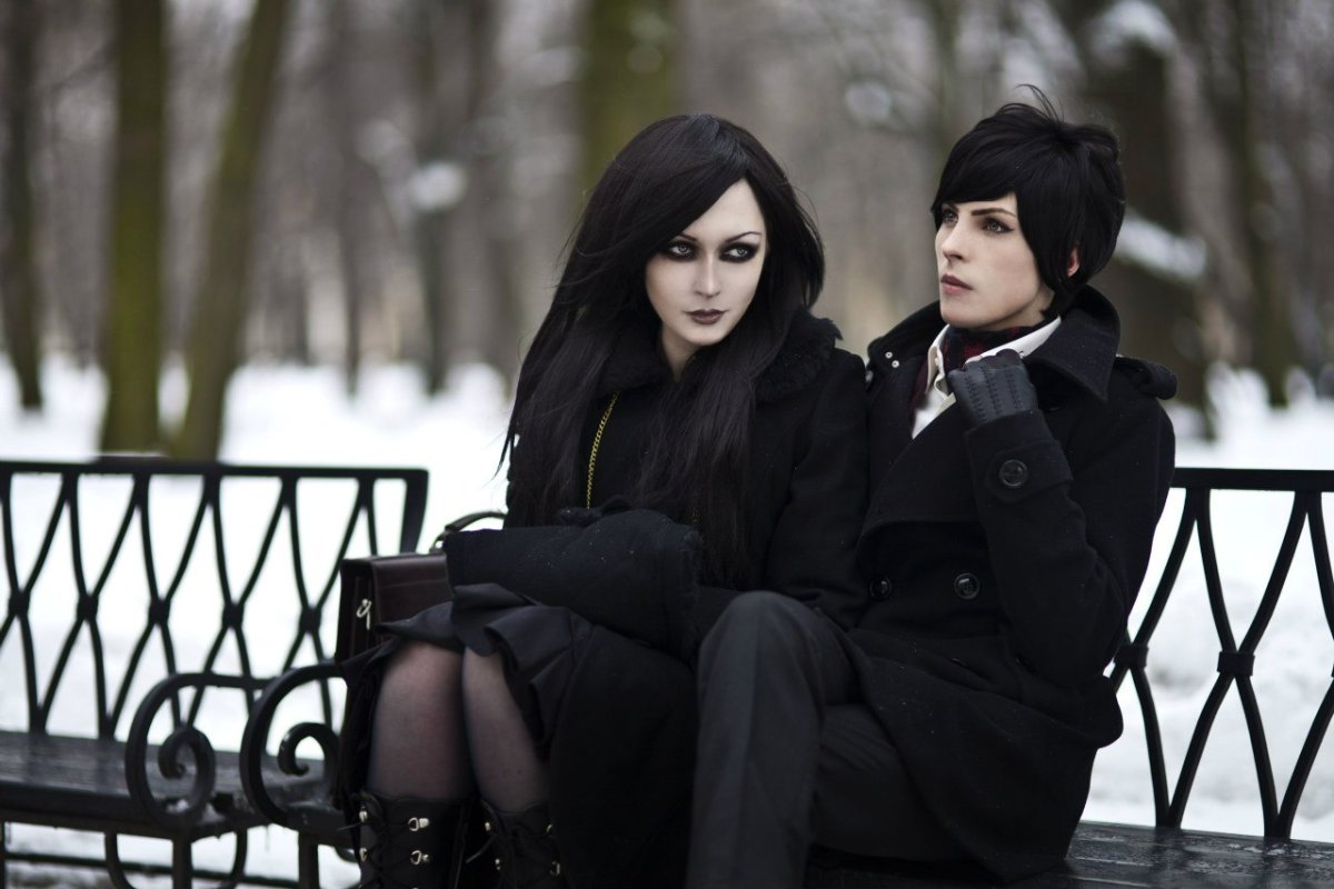 Готы подростки