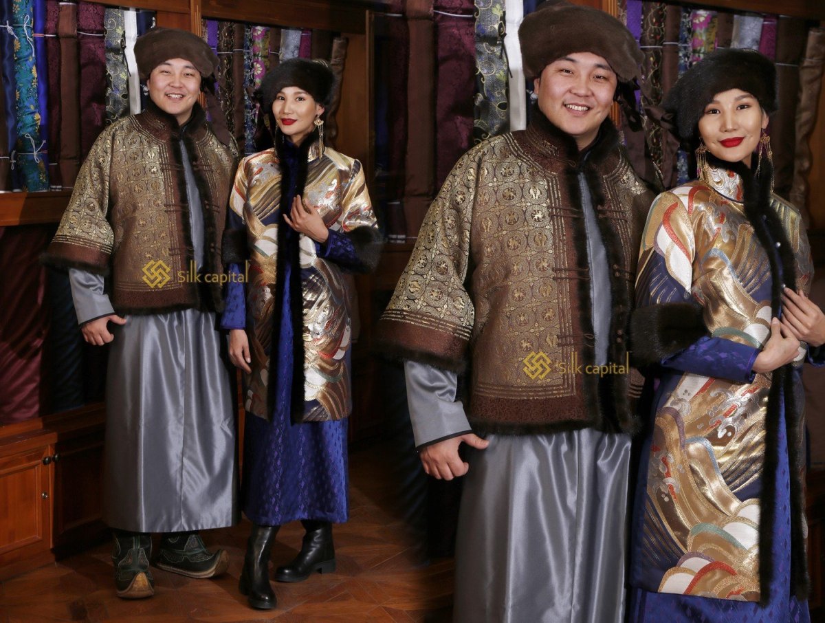 Монгольский женский дэгэл