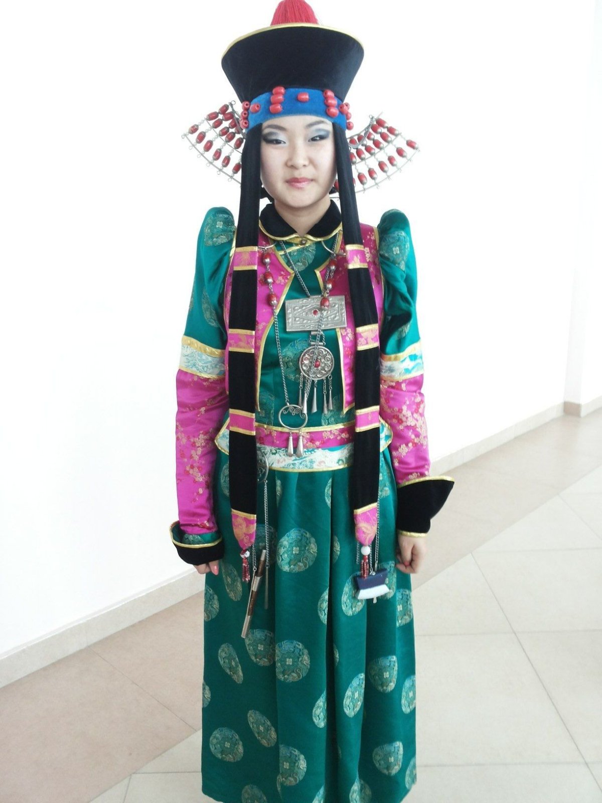 Стилизованный Бурятский костюм