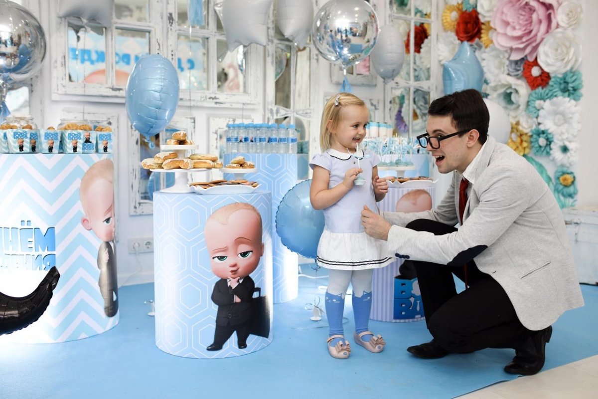 Босс молокосос на день рождения 1