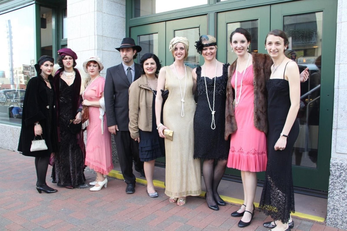 Великий Гэтсби вечеринка в стиле костюмы женские