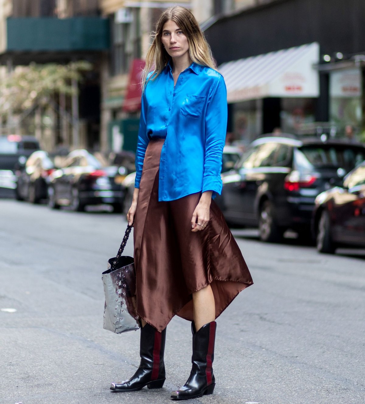 Сапоги казаки стрит стайл